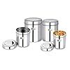 Buy Ebun Stainless Steel Containers For Kitchen Storage 5Kg Steel Dabba ...