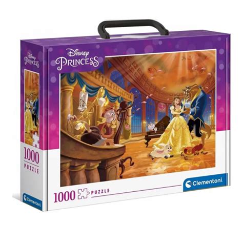 Slagalica 1000kom Kofer Lepotica i zver Disney Clementoni 56420 | Volim ...