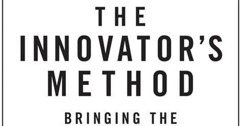 The Innovator’s Method review: new book is a starter kit for ...
