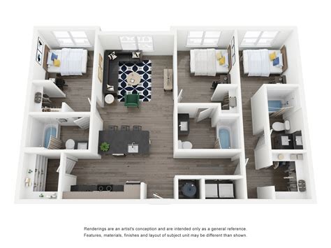 Floorplans - The Marshall on 5th