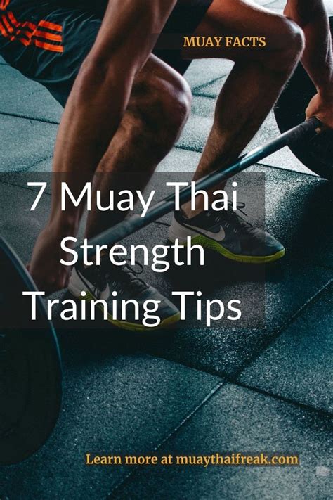 muay thai strength training