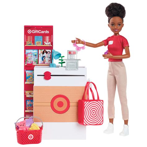 Barbie Toys, Skipper Doll and Target First Jobs Set with Checkout Stand ...