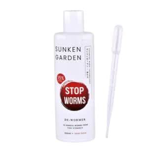 Buy Sunken Garden Stop Worms (De-Wormer) 200ML + 30ML Free Online at ...