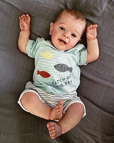 iCradle Reborn Toddler Realistic Baby Boy Doll Handmade 24 Inch Soft ...