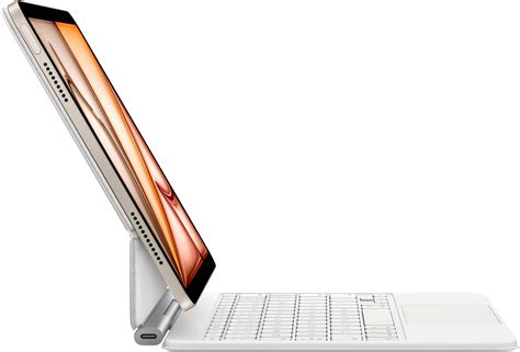 Apple Magic Keyboard for iPad Air 11-inch (M3) White MDFV4LL/A - Best Buy