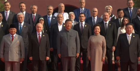 China’s President Xi Jinping attends a military parade marking the 80th anniversary of victory over Japan and the end of World War II, in Tiananmen Square on September 03, 2025, in Beijing, China.