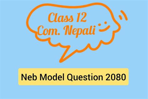 Nepali Model Question Class 12 的图像结果