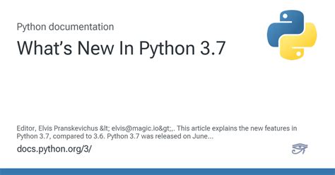 Image result for Python 3.7