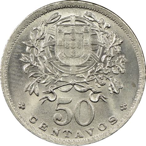 Portugal 50 Centavos KM 577 Prices & Values | NGC