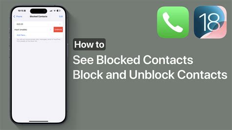 How To See Blocked Contacts List On iPhone, Block And Unblock Contacts ...