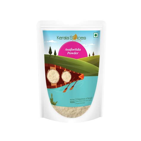 Kerala Spices 100% Pure Hing Powder 100g Preservatives Free Asafoetida ...