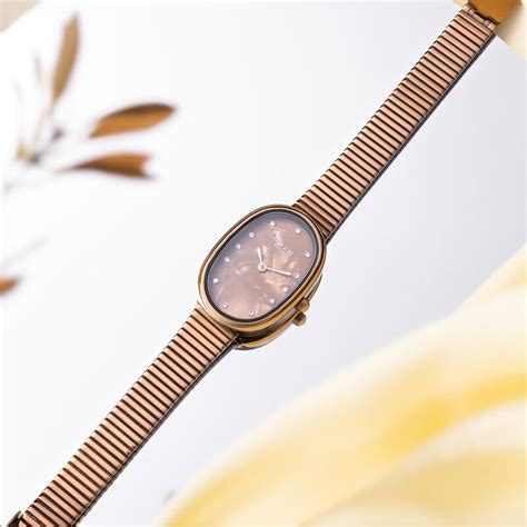 Buy Online Sonata Poze Quartz Analog Brown Dial Metal Strap Watch for ...