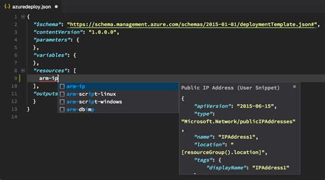 Image result for Deploy Arm Template Using Visual Studio Code