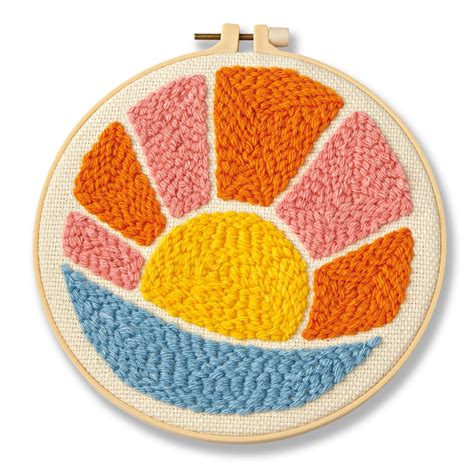 Sunrise Punch Needle Kit by Loops & Threads® | Michaels
