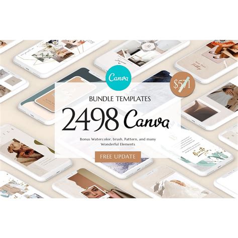 2498+ CANVA Bundle Social Media Pack | MEGA BEST SELLER BUNDLE | Shopee ...