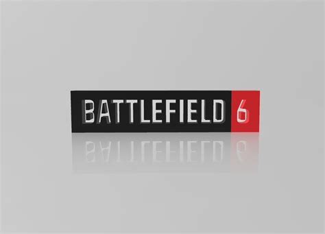 🏢 BATTLEFIELD 6 LOGO・ STL File for 3D printing and CNC machining ...