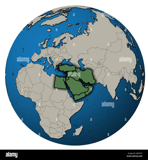 World Map of Middle East 的图像结果