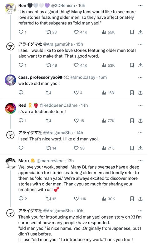old man yaoi on Tumblr
