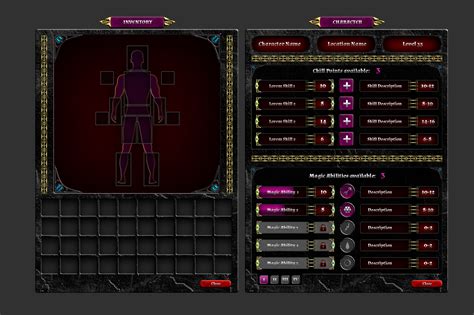Image result for Demons Slayers RPG 2 Interface
