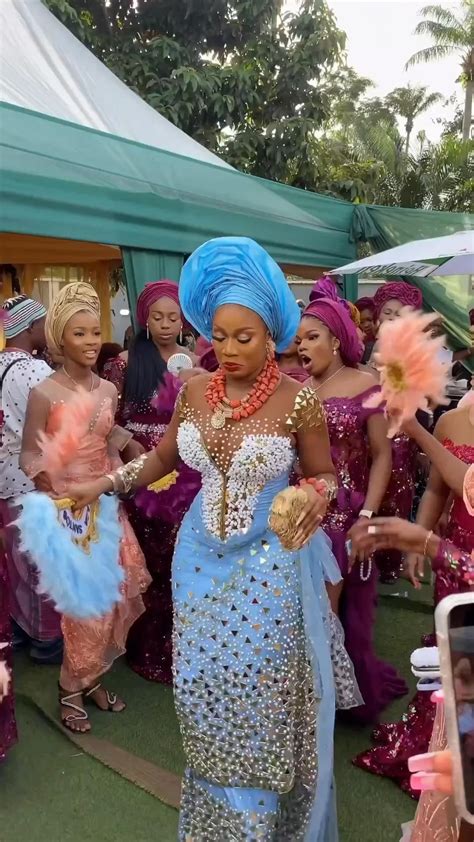 Couples Aso-oke, Wedding Attire, Yoruba Agbada Dress, Nigerian ...