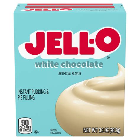 White Chocolate Instant Pudding & Pie Filling Mix | JELL-O | Products ...