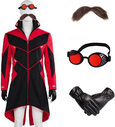 Qurtalun Adult Eggman Costume Cosplay Jacket Coat for Men India | Ubuy