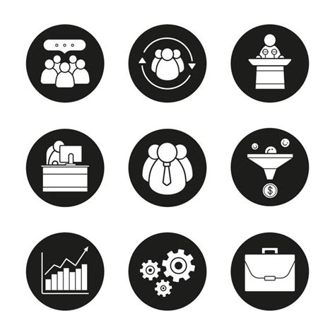 Business Icon White 的图像结果