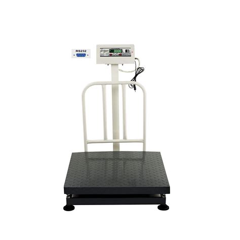 iScale ISP-500M Capacity 500kg x 50g Accuracy,Electronic Weighing Scale with Front Back Double ...