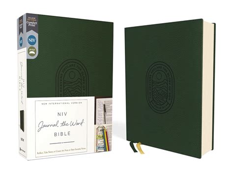 NIV, Journal the Word Bible (Perfect for Note-Taking), Leathersoft ...