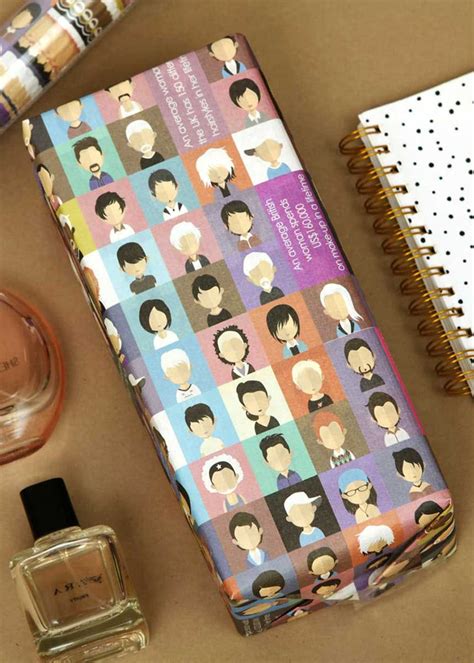 Get Humans Graphic Theme Wrapping Paper at ₹ 500 | LBB Shop
