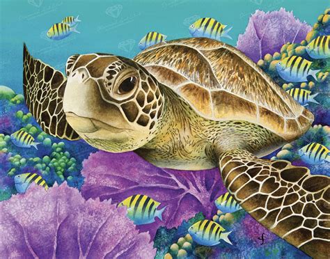 Sea Turtle Painting