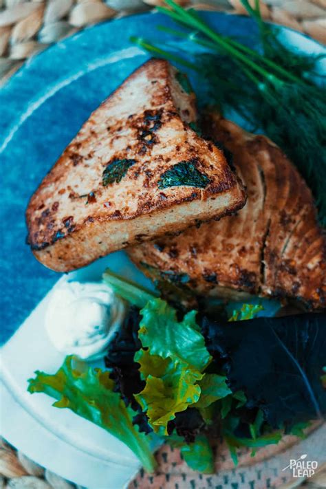 Marinated Asian-Style Tuna Steaks Recipe | Paleo Leap