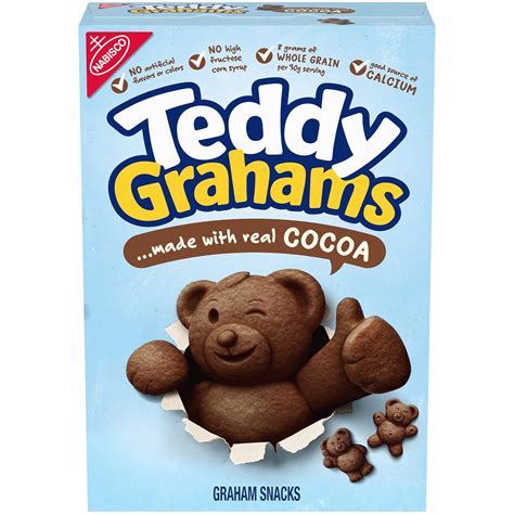 Amazon.com: Teddy Grahams Chocolate Graham Snacks, 10 oz