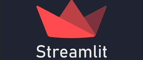 Image result for Streamlit Python Logo