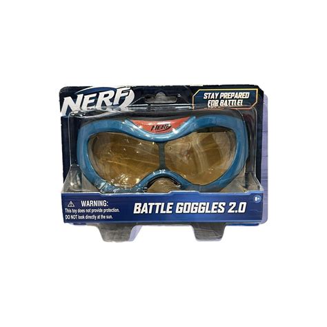 Jazwares Nerf - Elite Protective Blue Combat Goggles JW000329 | Toys ...