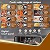 AGARO Regency Air Fryer For Home, 12L, Family Rotisserie Oven, 1800W, 9 ...