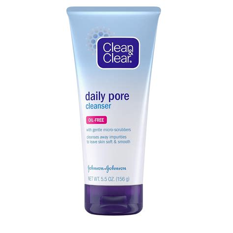 Clean & Clear Daily Pore Cleanser, Oil-Free, 5.5 Oz : Amazon.in: Beauty