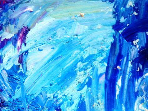 Blue Abstract Art