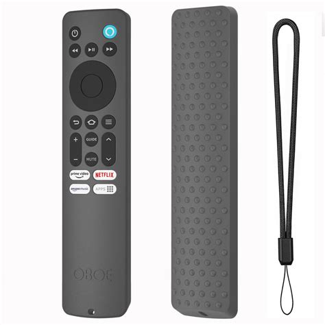Buy Oboe Silicone Tv Remote Cover Compatible with Redmi Smart Fire Tv ...