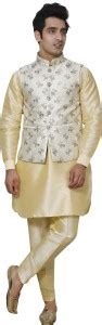 Swayamvar Floral Print Men Waistcoat - Buy Swayamvar Floral Print Men ...