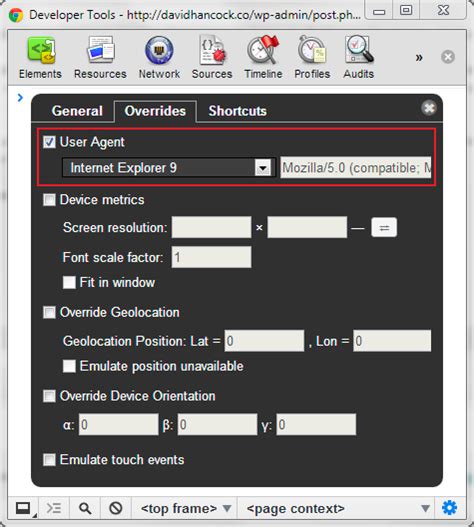 Image result for Android Change User Agent