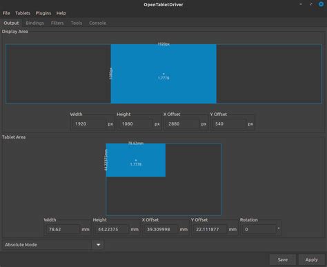 Tablet Driver GUI 的图像结果