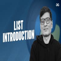 Image result for GeeksforGeeks List