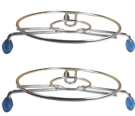ROYAL AAKRITI STAINLESS STEEL HEAVY GAUGE HOT PLATE STAND/STEAMER STAND ...