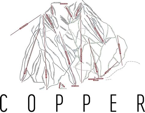 Buy Copper Poster, Copper Ski Resort Poster, Copper Art Print, Copper ...