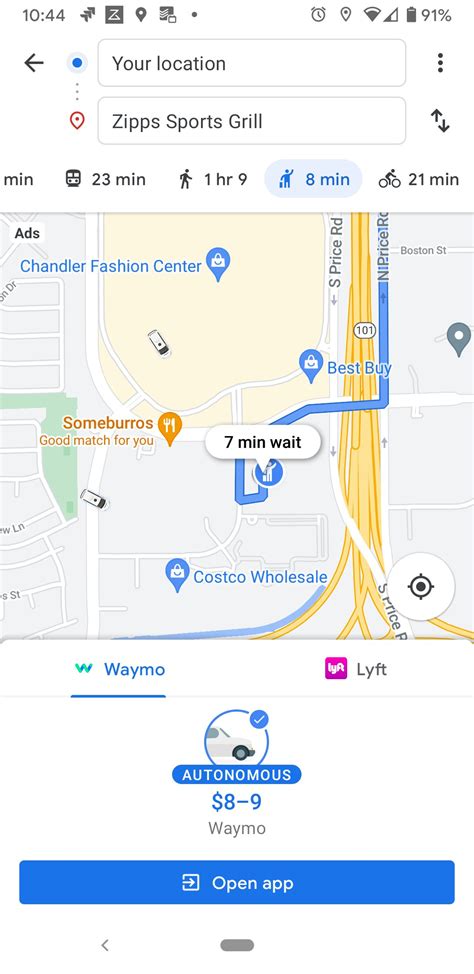 Image result for Waymo Map