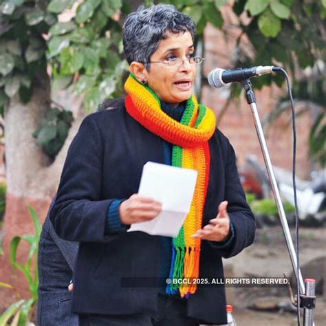 Nivedita Menon at the talks about the LGBT rights and pledged ...