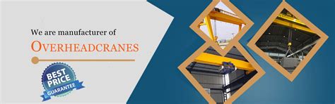 EOT Overhead Cranes Manufacturer & Exporter in India