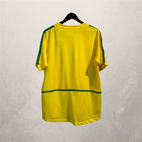 Nike x Stussy yellow Brazil football jersey L – Revive Haarlem