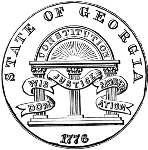Georgia seal | ClipArt ETC